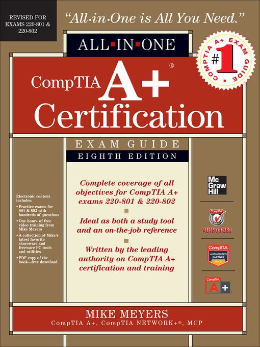 Title details for CompTIA A+ Certification All-in-One Exam Guide by Mike Meyers - Available
